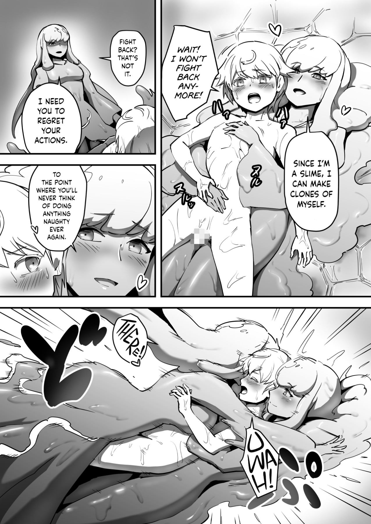 Hentai Manga Comic-The Fear That Dripped From There-Read-16